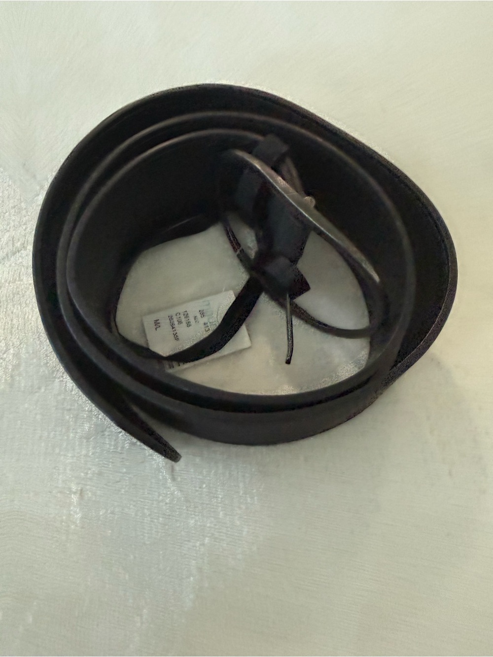 Women’s Black Belt Size M/L NEW 43”